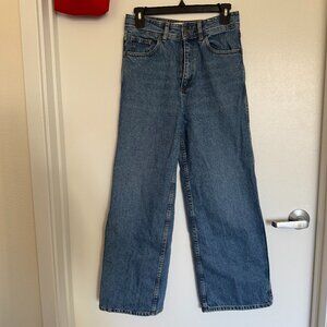 Sezane wide leg trousers